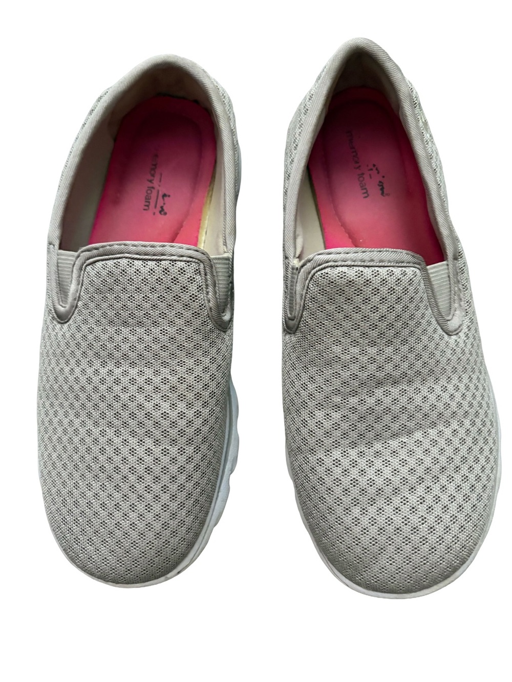 Champion Women's Slip-On Sneakers in Light Gray Size 6.5